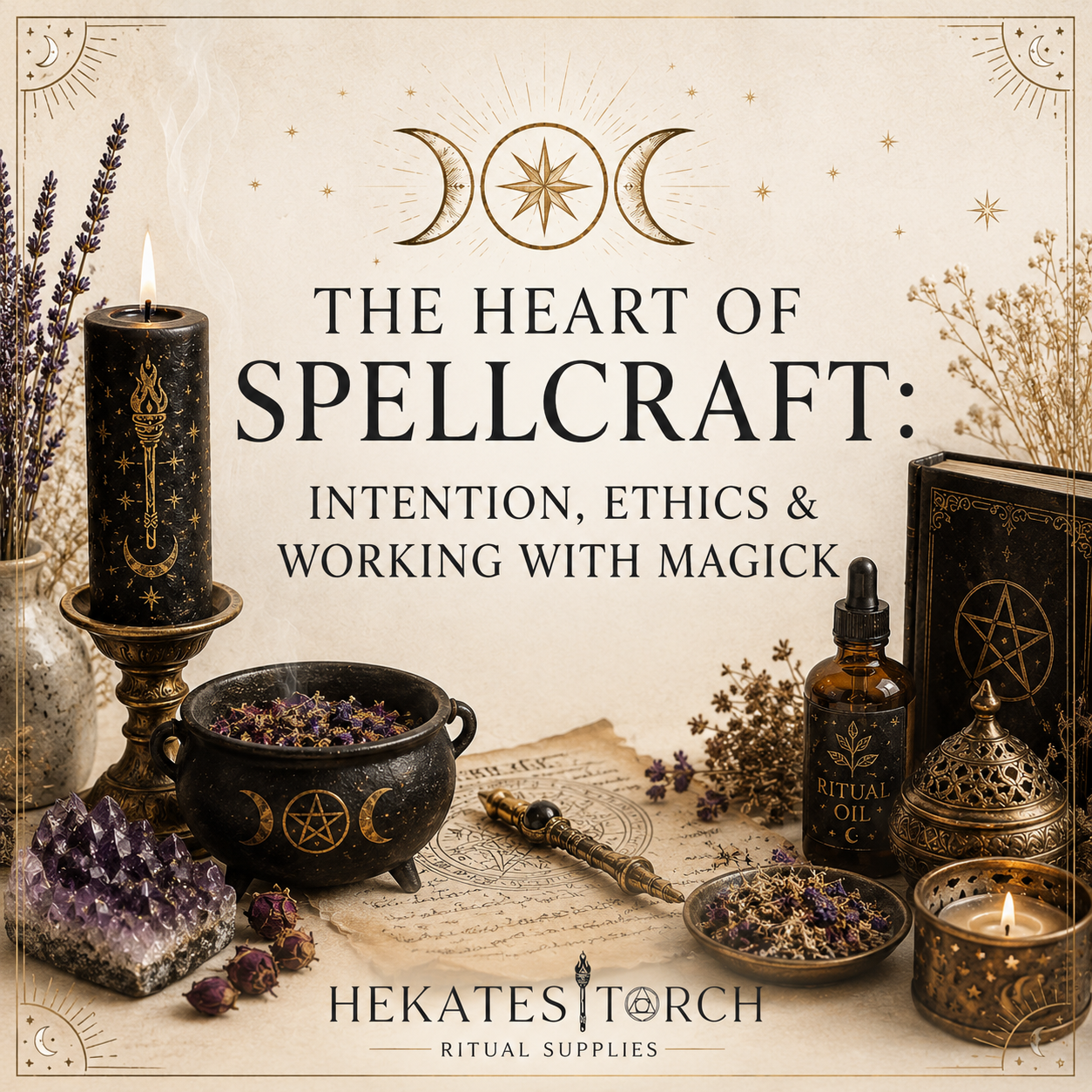 The Heart of Spellcraft: Intention, Ethics & Working with Magick