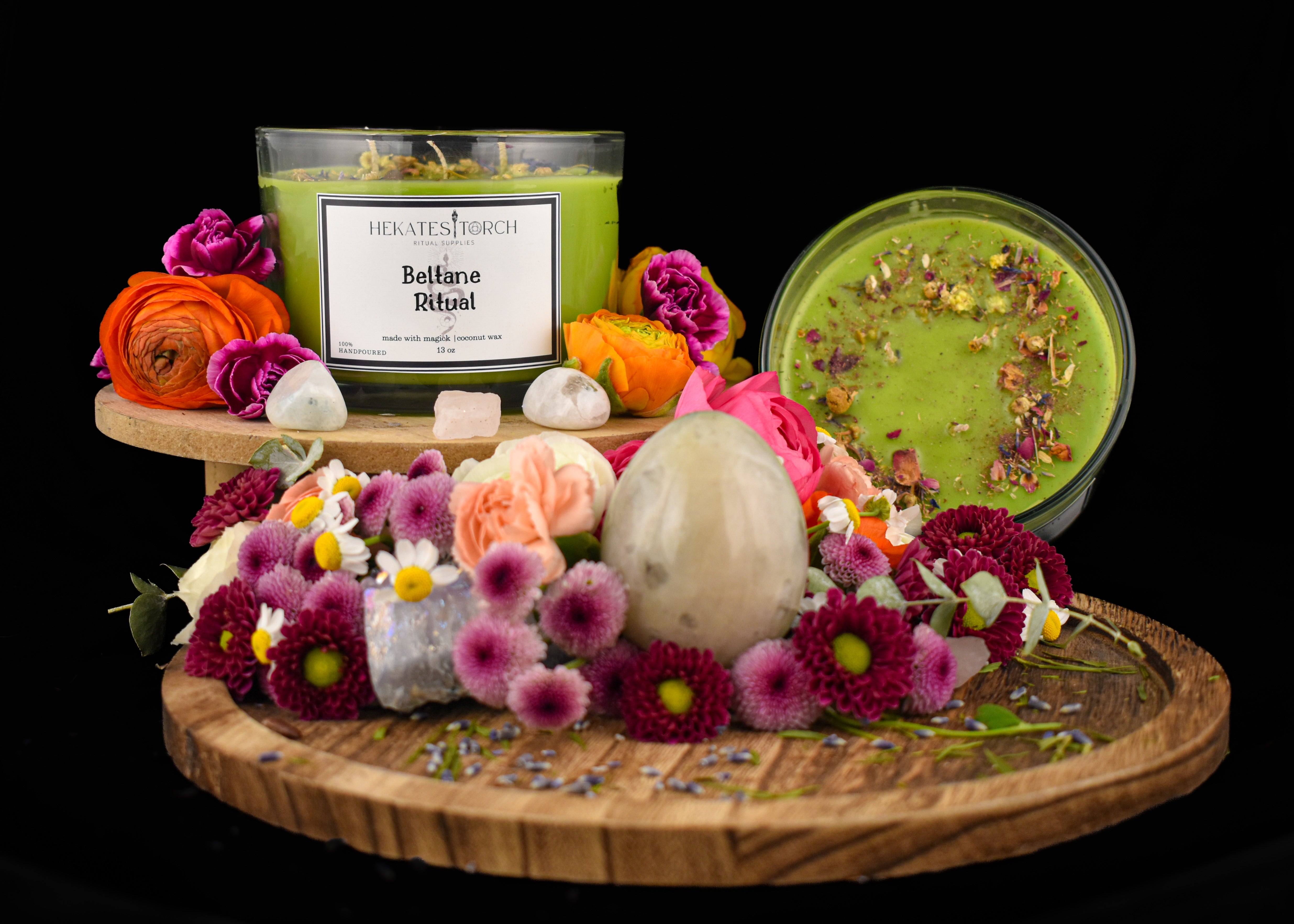 Beltane Ritual Candle