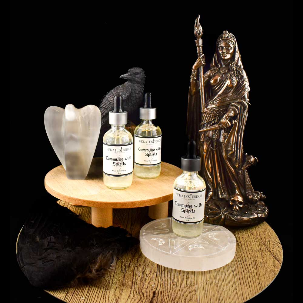 Angelica and Frankincense Ritual Oil Commune with Spirits showcase