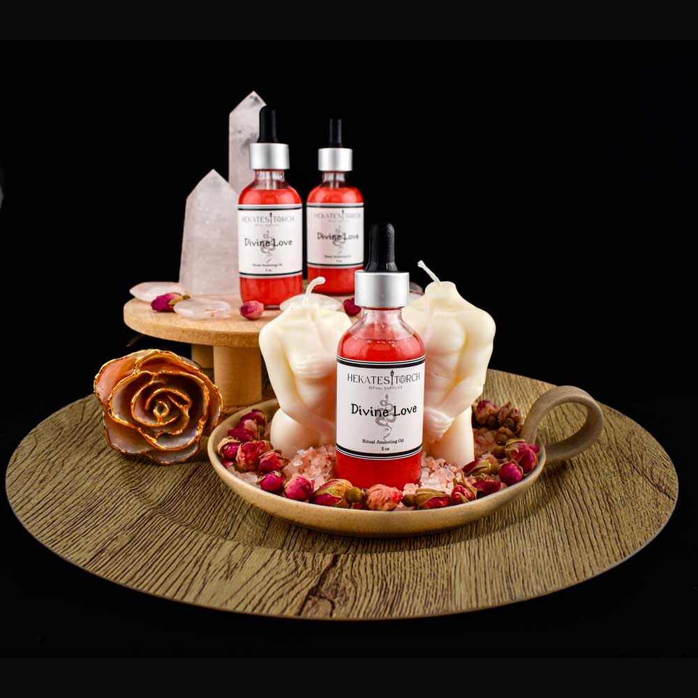 Rose and Sandalwood Ritual Oil Divine Love showcase