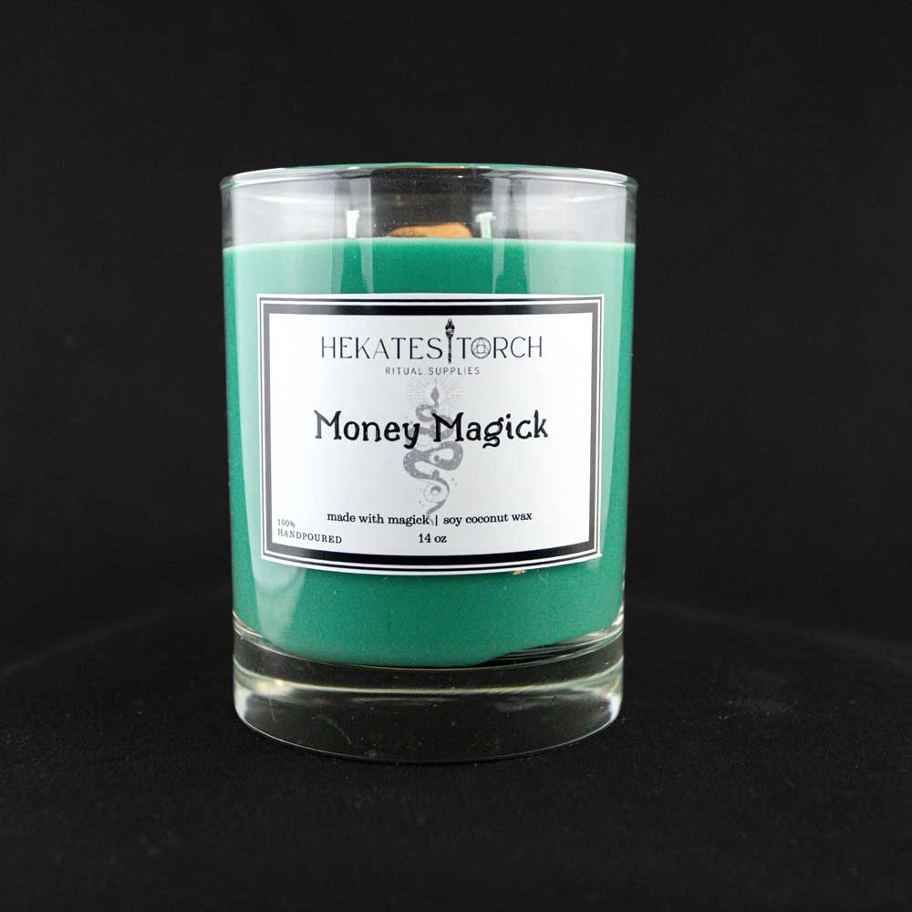 Tonka, Honey and Cedarwood Ritual Candle Money Magick