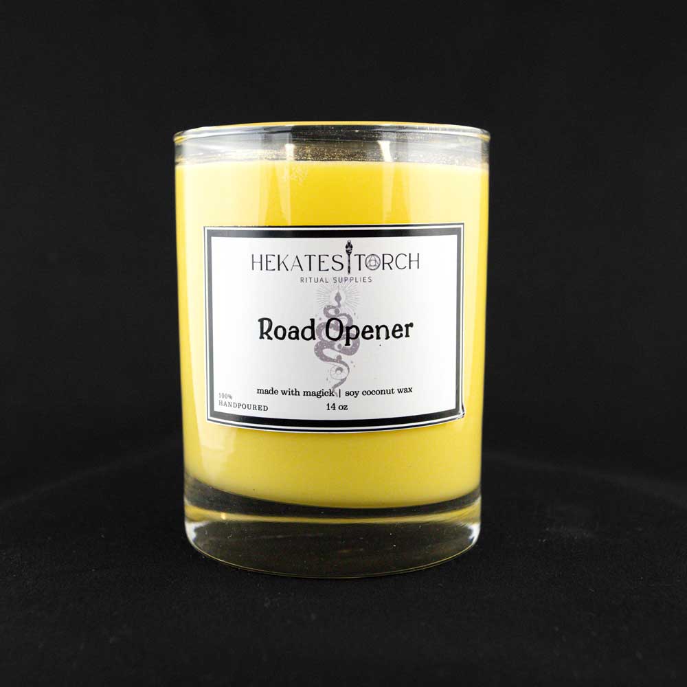 Orange, Bergamot and Cinnamon Ritual Candle Road Opener Candle