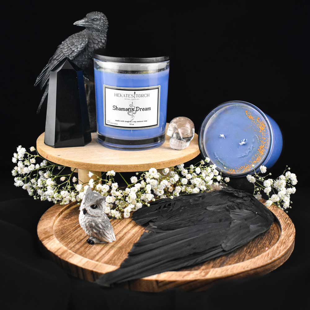 Cactus blossom, Palo santo and Tobacco Ritual Candle Shaman's Dream showcase