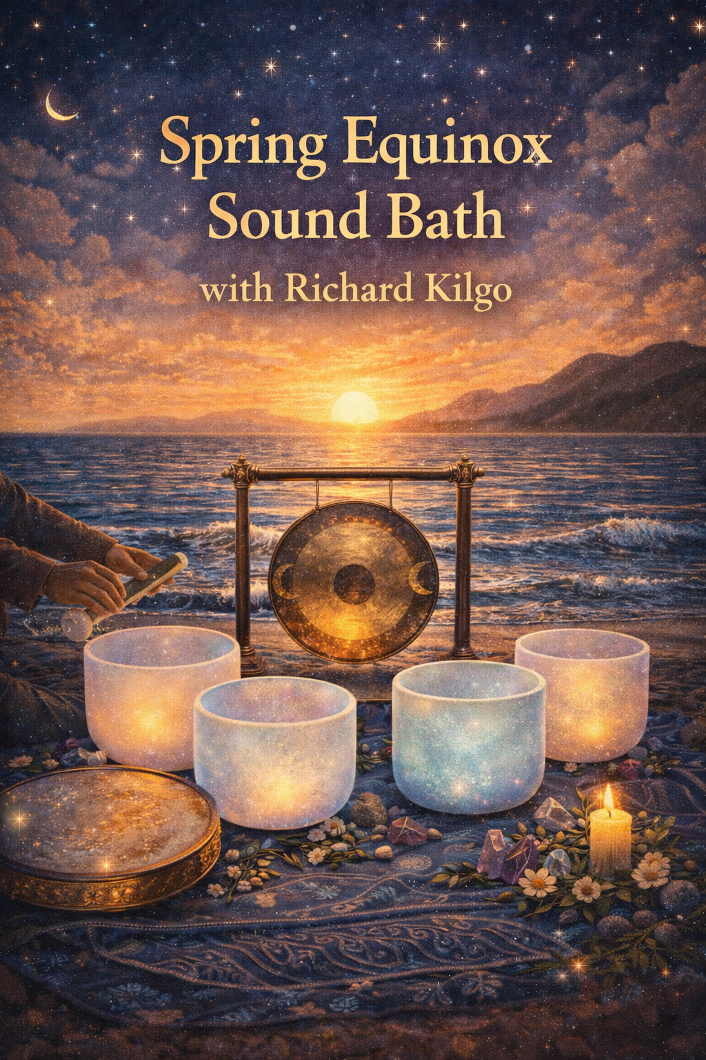 Equinox Sound Bath- Reset & Restore Friday March 20th 6:30-8:30PM