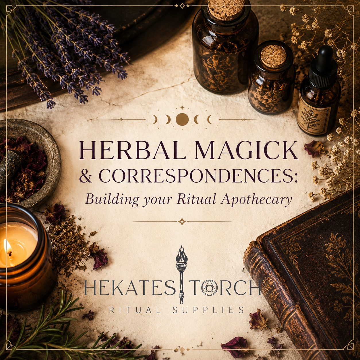 Herbal Magick & Correspondences: Building Your Ritual Apothecary