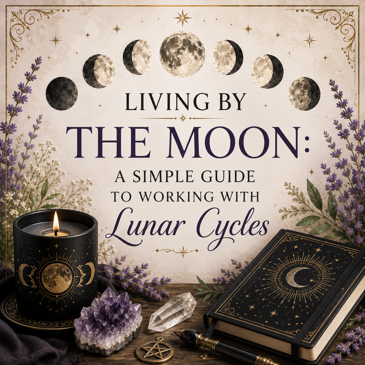 Living by the Moon: A Simple Guide to Working with Lunar Cycles