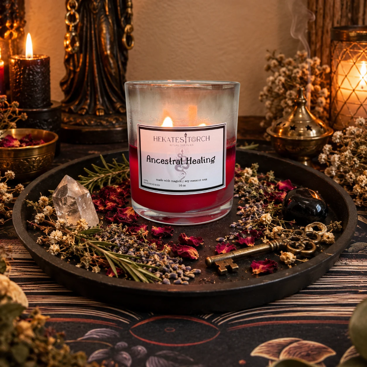 Cast Iron Altar Tray