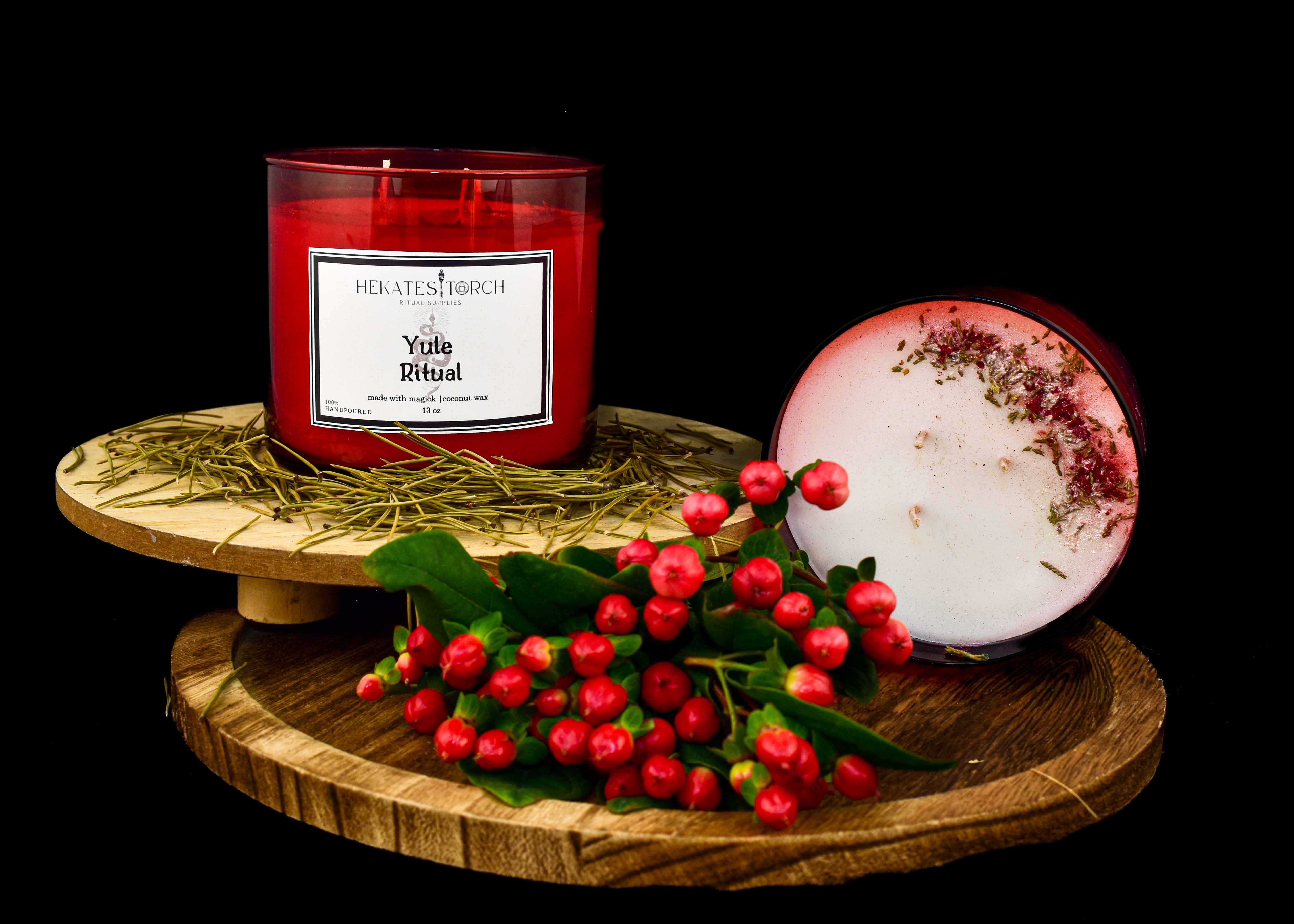 Yule Ritual Candle
