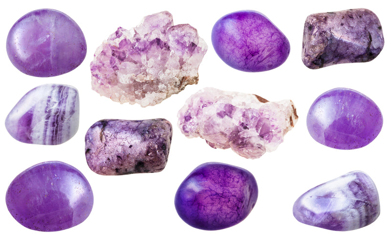 Amethyst Tumbled Stones